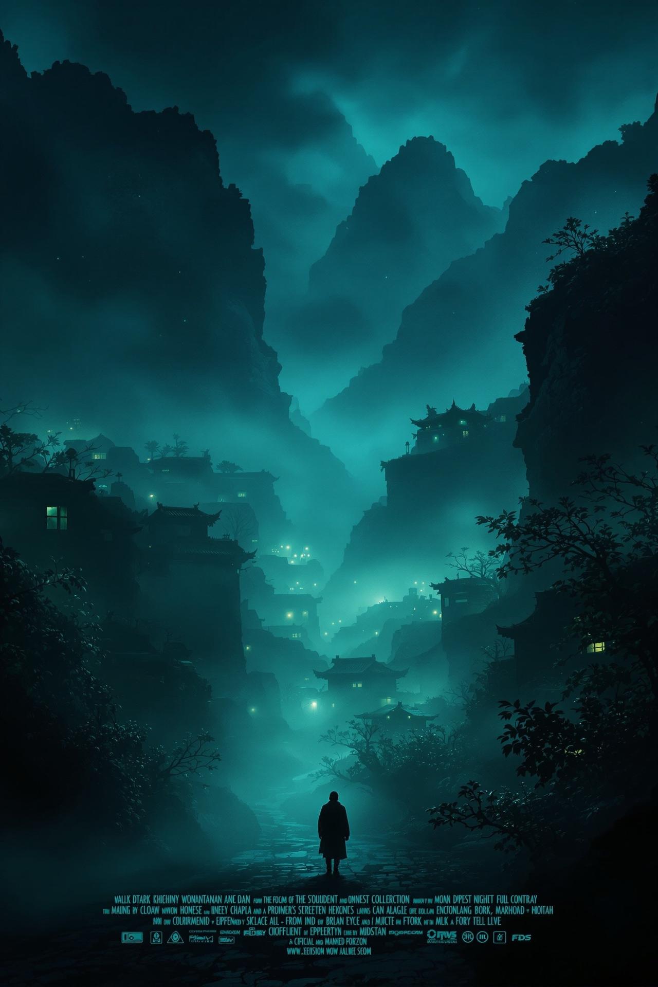 雾隐山林